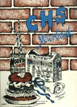 Crestline High School 1984 yearbook cover photo