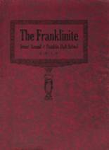 Franklin High School 1930 yearbook cover photo