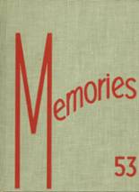 1953 Monticello High School Yearbook from Monticello, Illinois cover image