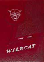 Wathena High School 1953 yearbook cover photo