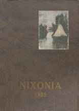 Nixon School 1925 yearbook cover photo