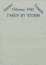 1987 Homer Central High School Yearbook from Homer, New York cover image