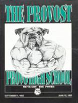 Provo High School 1993 yearbook cover photo