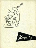 Roosevelt High School 1958 yearbook cover photo