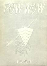 1954 Central High School Yearbook from Cheyenne, Wyoming cover image