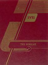 Hillsboro High School 1951 yearbook cover photo