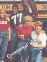 Crestwood High School 1984 yearbook cover photo