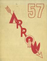 Bremen High School 1957 yearbook cover photo