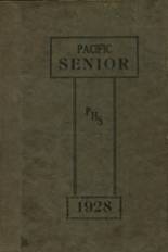 Pacific High School 1928 yearbook cover photo