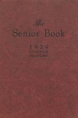 Clinton High School 1929 yearbook cover photo