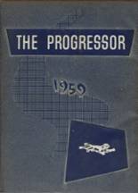 Macon County High School 1959 yearbook cover photo