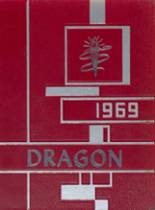 Downs High School 1969 yearbook cover photo