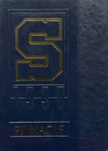 Simsbury High School 1990 yearbook cover photo