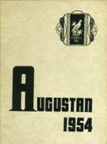 Augusta High School 1954 yearbook cover photo