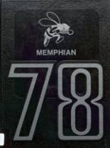 Memphis High School 1978 yearbook cover photo