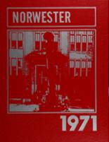 Northwestern High School 1971 yearbook cover photo