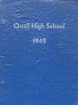 Quail High School 1942 yearbook cover photo