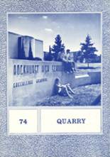 Rockhurst High School 1974 yearbook cover photo