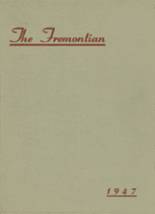 Fremont High School 1947 yearbook cover photo
