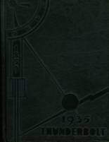 Manual High School 1935 yearbook cover photo