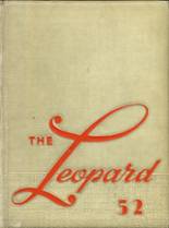 Lindsay High School 1952 yearbook cover photo