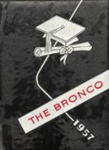 Sonora High School 1957 yearbook cover photo