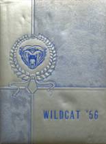 Vona High School 1956 yearbook cover photo