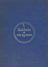 Baldwin School 1947 yearbook cover photo