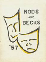 1957 Anna Heads High School Yearbook from Berkeley, California cover image