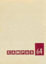 Pasadena High School 1964 yearbook cover photo