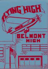 Belmont High School 1985 yearbook cover photo