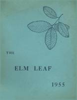Elm Valley High School 1955 yearbook cover photo