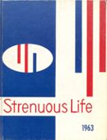 1963 Roosevelt High School Yearbook from Seattle, Washington cover image