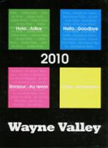 Wayne Valley High School 2010 yearbook cover photo