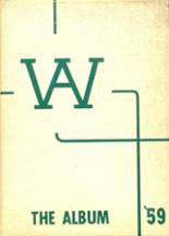 1959 Alwood High School Yearbook from Woodhull, Illinois cover image