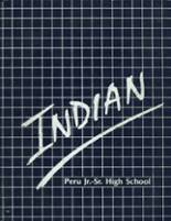 Peru High School 1986 yearbook cover photo