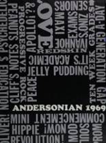 Anderson High School 1969 yearbook cover photo