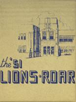 Lyons High School 1951 yearbook cover photo