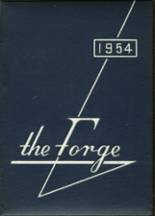 Spring Grove High School 1954 yearbook cover photo
