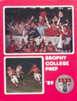 Brophy College Preparatory School 1989 yearbook cover photo