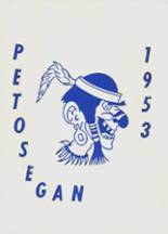 Petoskey High School 1953 yearbook cover photo