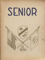 Westerly/Ward High School 1951 yearbook cover photo