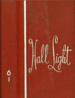 Hall High & Vocational School 1961 yearbook cover photo