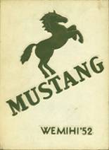 West Milwaukee High School 1952 yearbook cover photo
