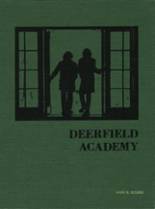 Deerfield Academy 1973 yearbook cover photo