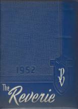 Pine Village High School 1952 yearbook cover photo