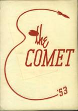 Bellevue High School 1953 yearbook cover photo