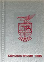 Santa Fe Catholic High School 1985 yearbook cover photo