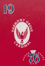 Harmony Grove High School 1976 yearbook cover photo