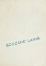 Goddard High School 1957 yearbook cover photo